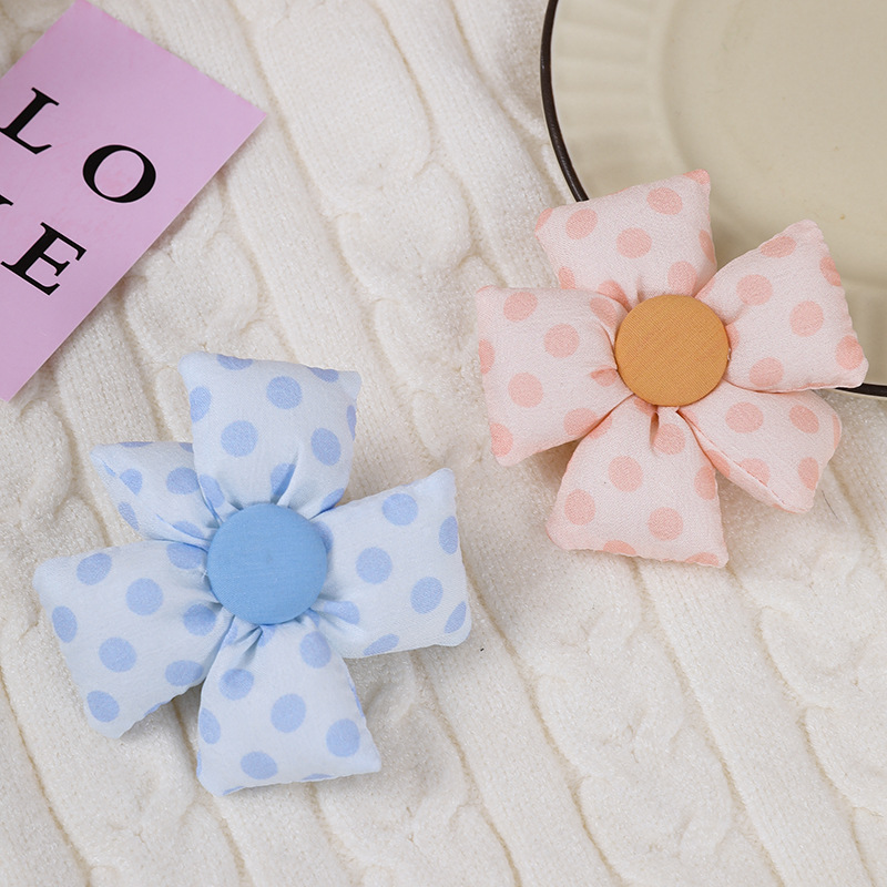 2022 New Dot Dot Dot Box Flower Five-Piece Headwear Accessories Diy Hair Accessories Mobile Phone Shell Accessories details Picture