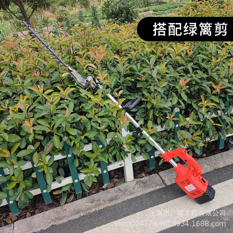 Electric Mower Multi-Function Mower Intelligent Brushless Mower Intelligent Brushless Hedge Machine Lithium Mower Specification drawing