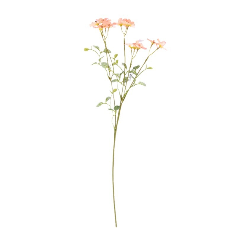 花篮/花篮礼/竹篮子/假花/棉线白底实物图