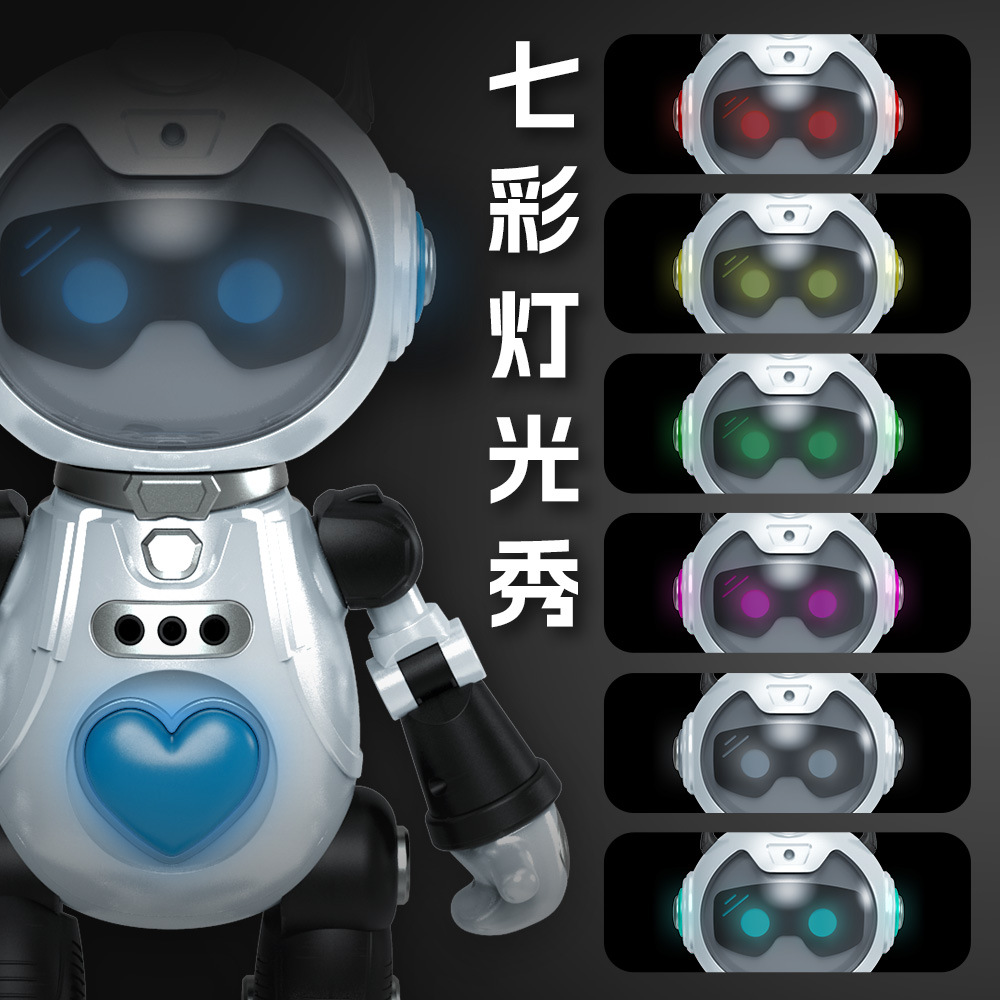 F11 companion AI intelligent dialogue robot, intelligent gesture sensing dancing robot, black technology toy gift details Picture