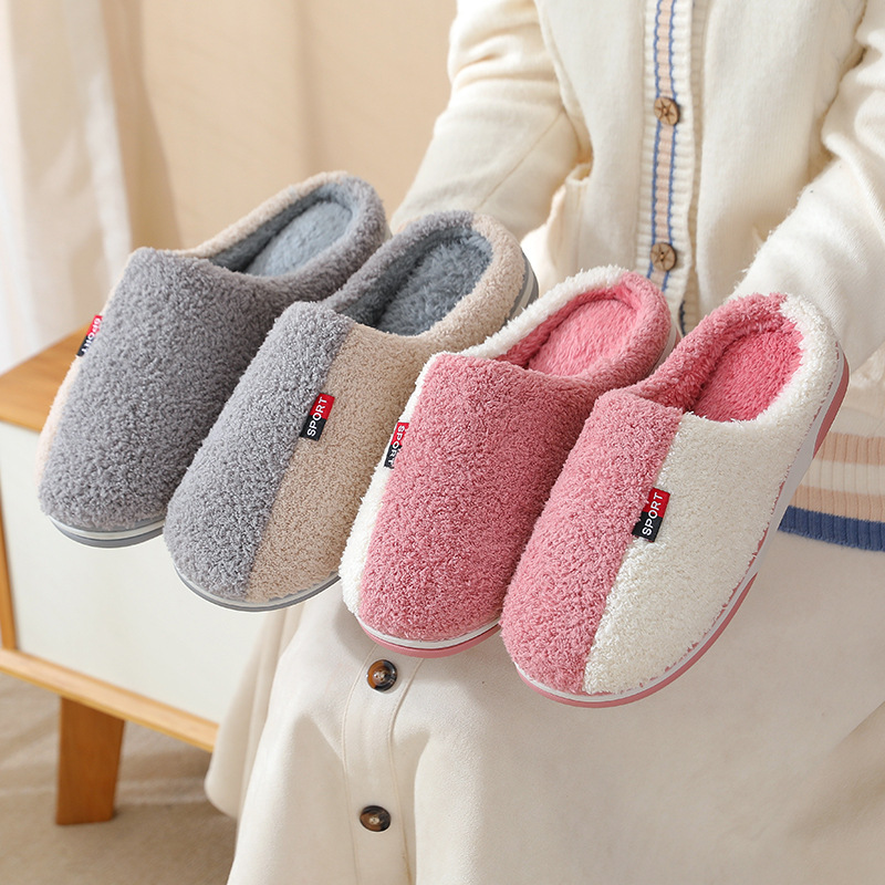 棉拖鞋女新款产品图