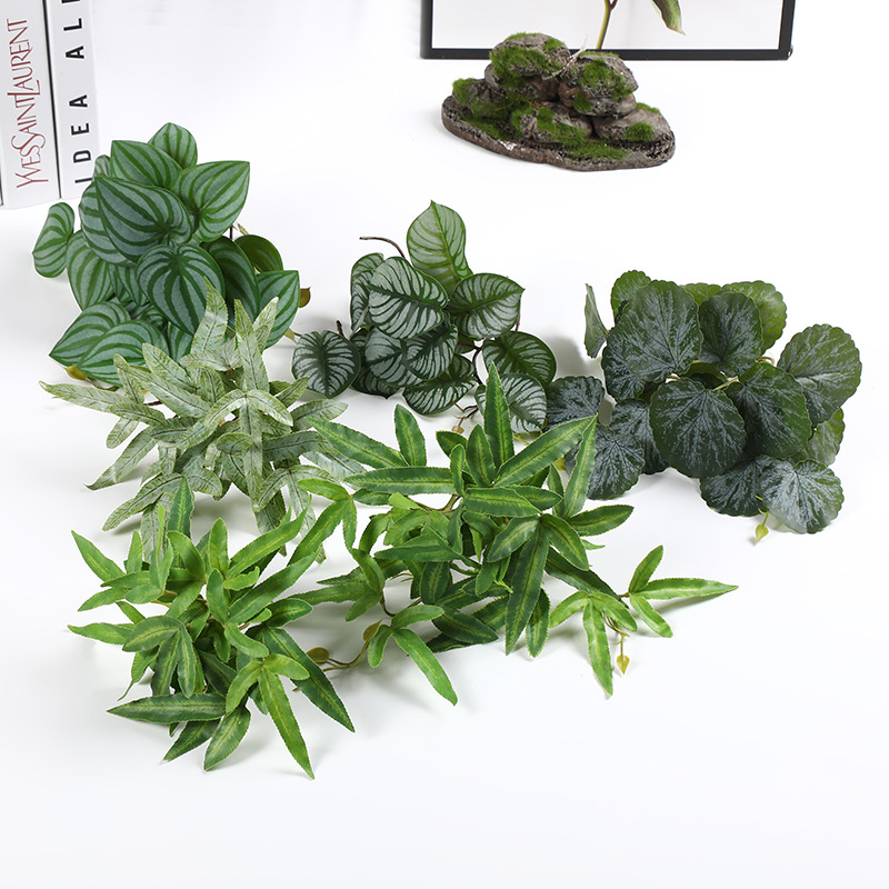 Garden Gate Outdoor Green Plant Landscape Decoration Simulation Decoration Fake Green Plant Flower Box Simulation Store Combination Courtyard Simulation details Picture