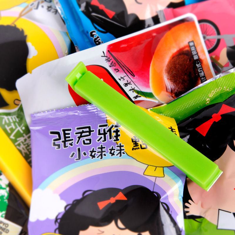 Factory direct sales of snack bag clips, plastic sealing clips, sealing clips, tea clips, and strong sealing clips