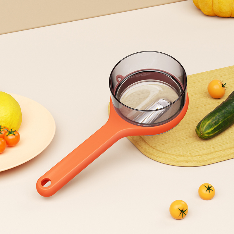 Equipped with a bucket for storing peelers and peeling knives details Picture