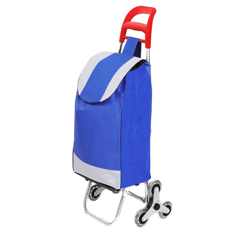 Shopping trolleys, grocery carts, stair climbing carts, household hand-pulled carts, elderly supermarket trailers, foldable and portable Item Picture