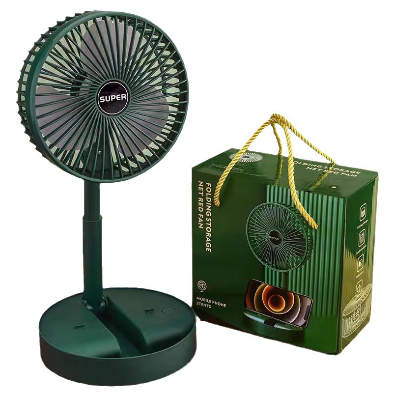Desktop fan, extendable and foldable small electric fan Application Scenario