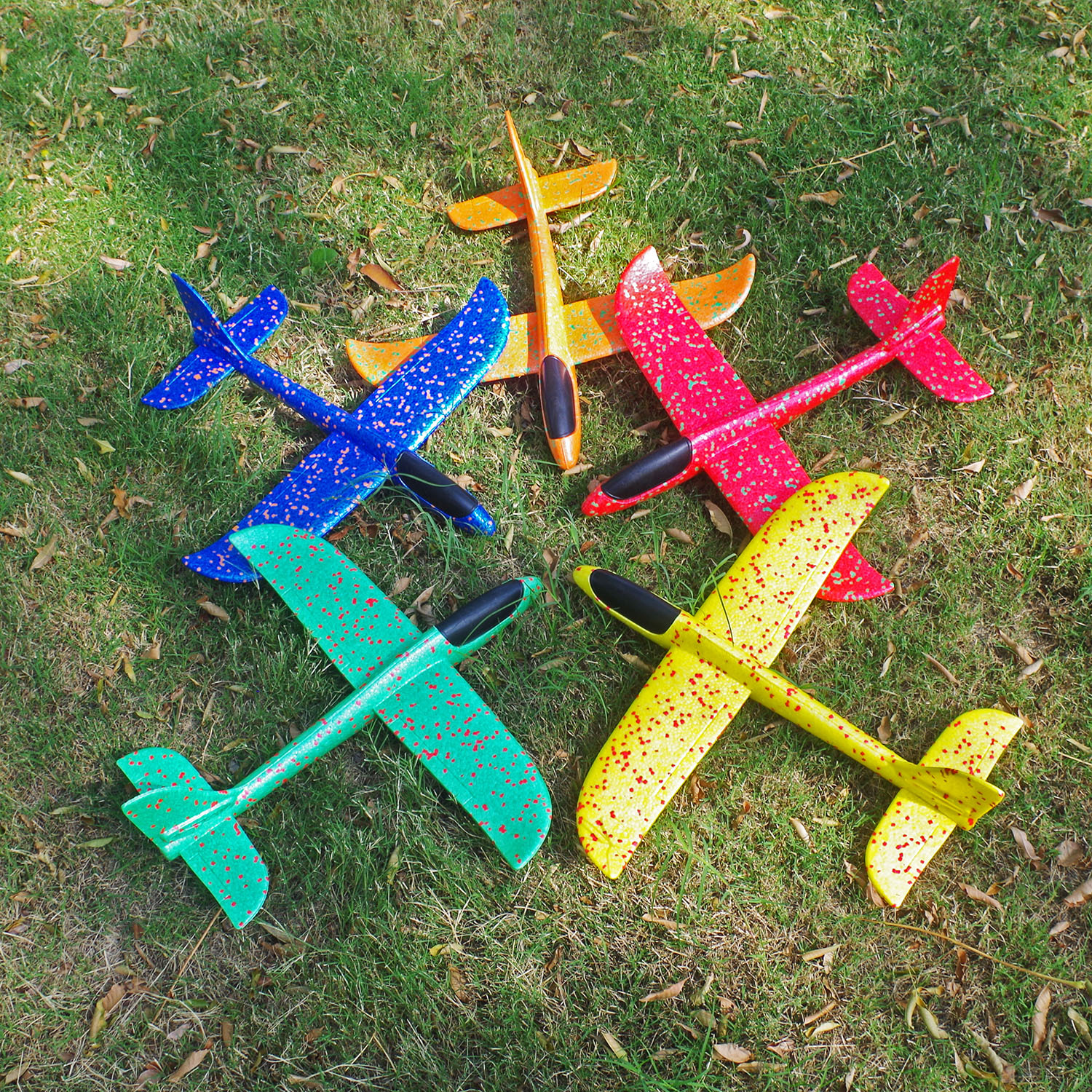 Foam aircraft Light up toys Hand thrown aircraft 48cm38cm Foam aircraft Children's Glider outdoor family new large foam aircraft model children's outdoor toys Specification drawing