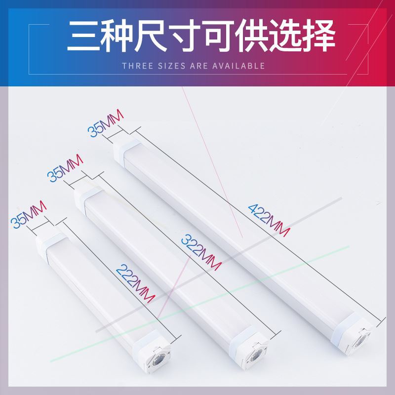 Emergency lights, household USB rechargeable LED tubes, wireless lighting, magnetic attraction, outdoor night market, street stalls, super bright Application Scenario