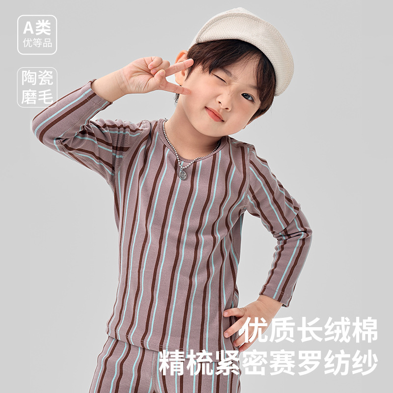 儿童家居服/秋衣儿童/童装/儿童内衣/睡衣产品图