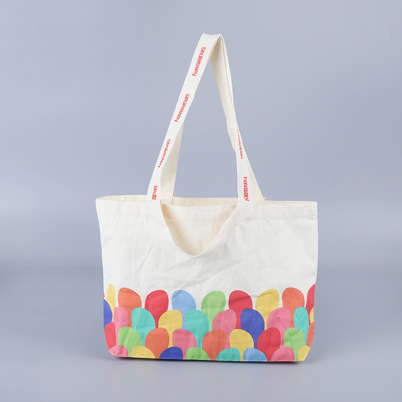 帆布包/简约帆布包/布包/帆布袋定制/帆布潜水手提包白底实物图