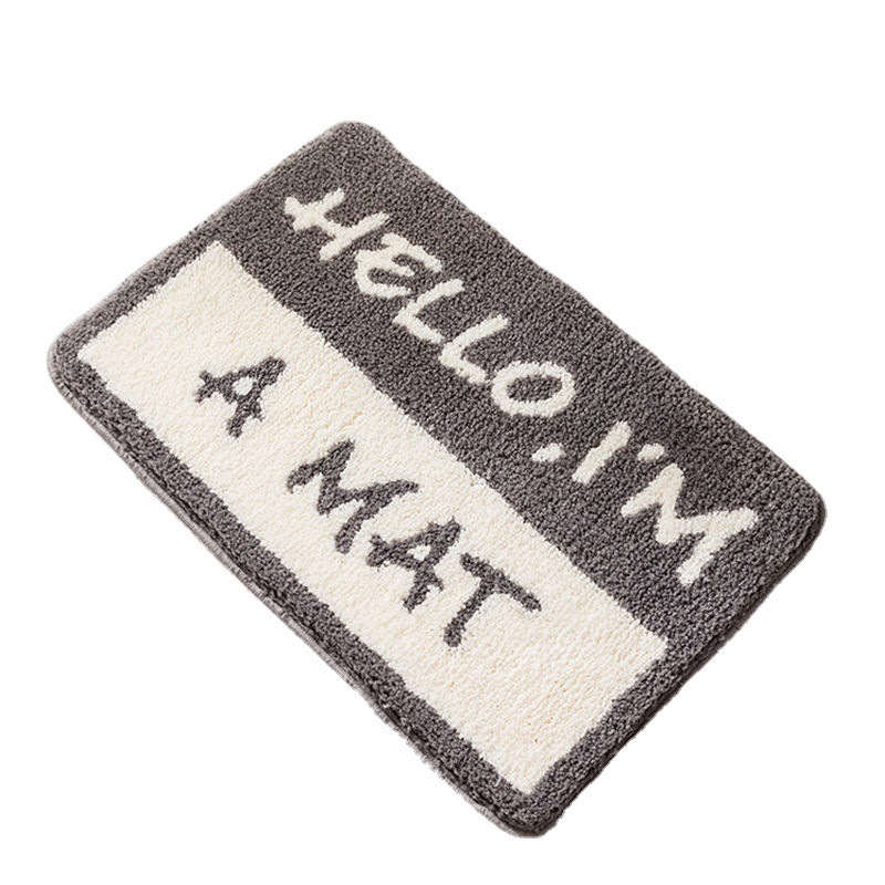 地垫/地毯/防滑浴室垫/泡沫地垫/毛地毯白底实物图