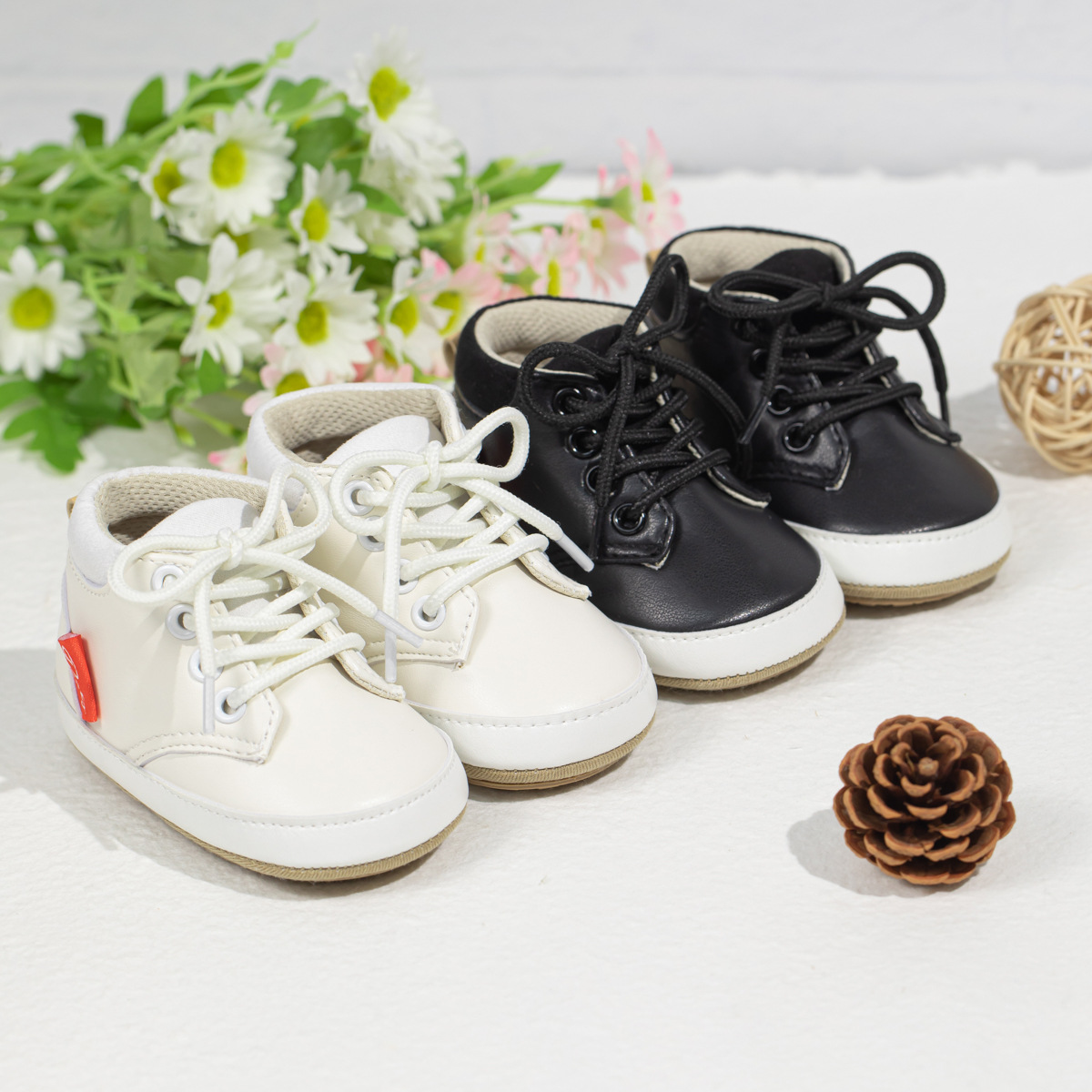 Amazon's New 0-1 Year Old Baby Shoes Toddler Shoes Casual Shoes Rubber Soled Baby Shoes details Picture