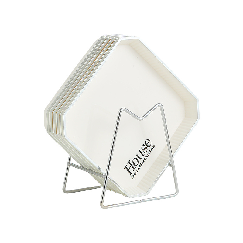 ins High appearance level bone-spitting plate, household PP plastic plate, water premium fruit, pastry, cake, candy storage square plate with stand, appearance level bone-spitting plate, household PP plastic plate, fruit, pastry, cake, candy storage square plate with stand Application Scenario