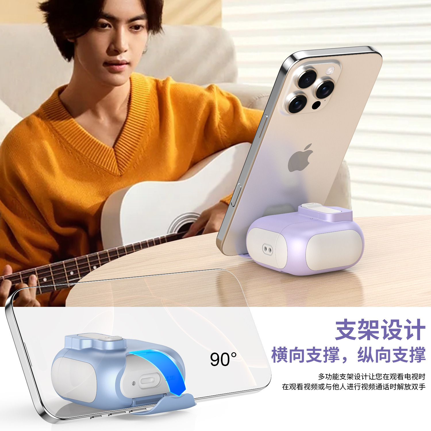 适用airpodspro3保护套airpods4耳机套苹果pro二代弹盖支架耳机壳 pic 5