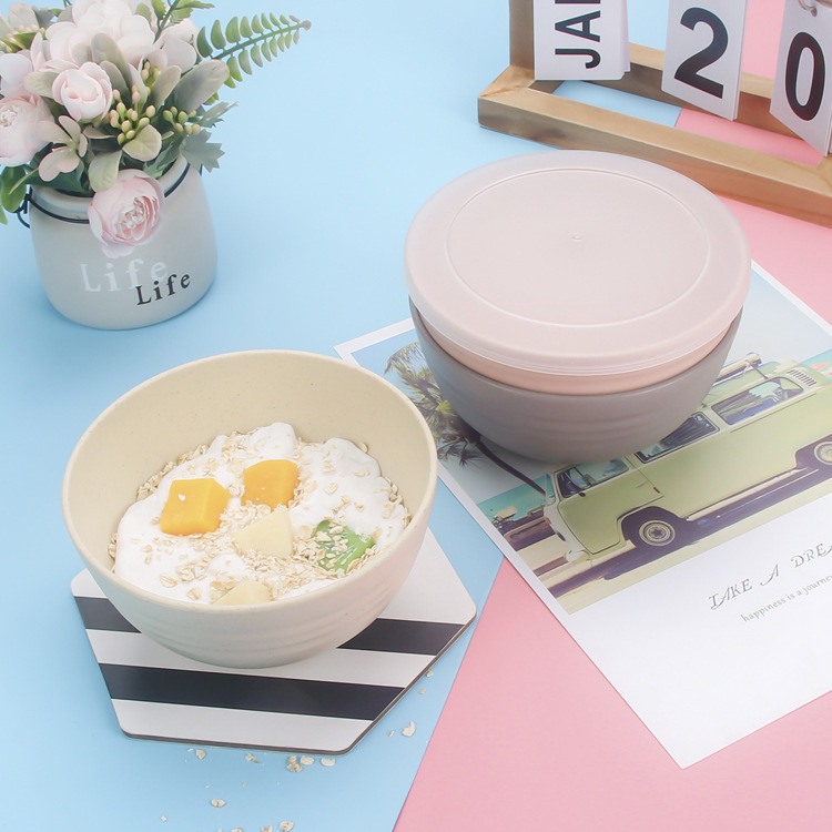 A 12-cm bowl of wheat straw Specification image