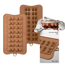Artificial human silicone mold 3d three-dimensional woman chest chocolate mold Incense candle mold drip glue mold