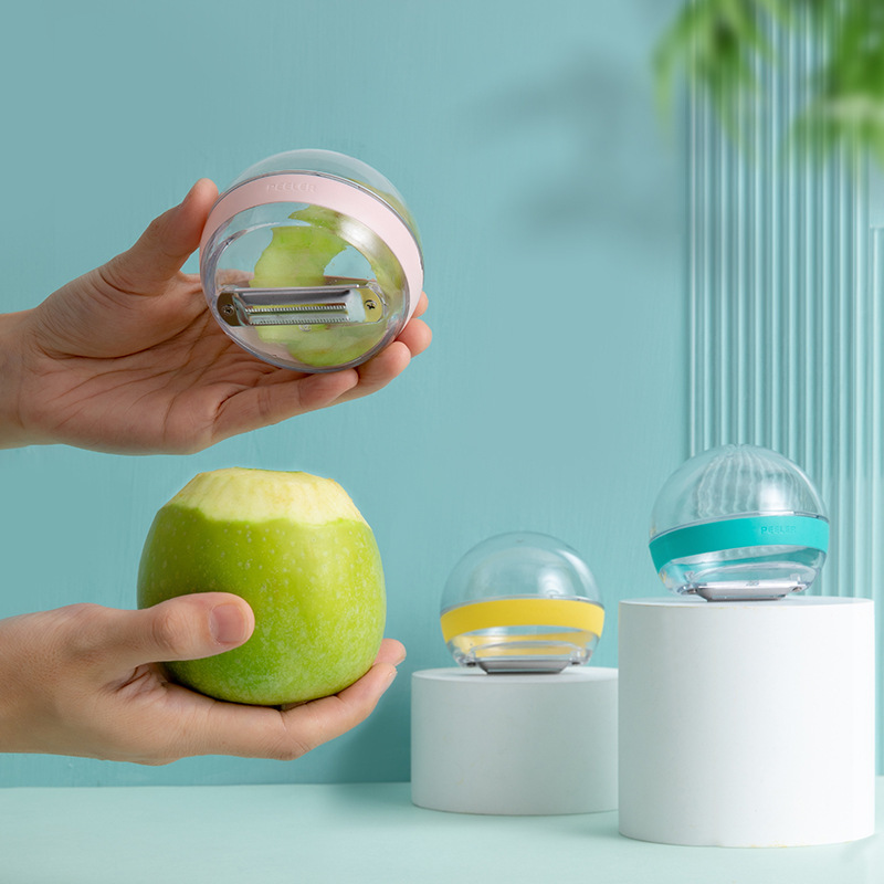 Summer's new cute and compact peeler, a perfect tool for peeling fruits in dormitories and potatoes at home. Wholesale details Picture