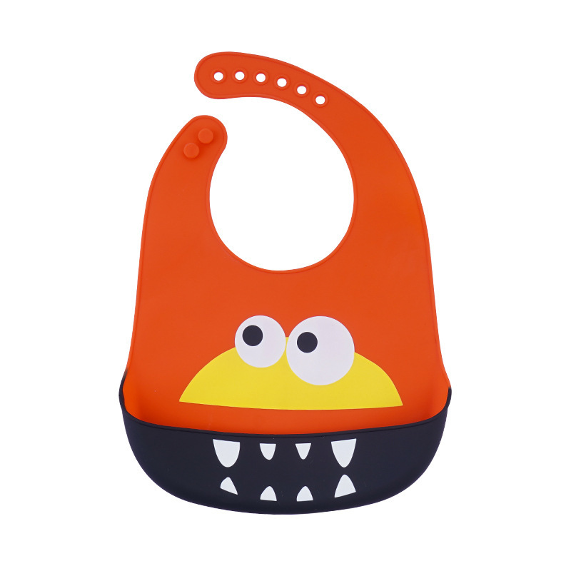 Silicone waterproof baby feeding bib, a perfect saliva bib for infants, children and toddlers in summer. Feeding bib Application Scenario
