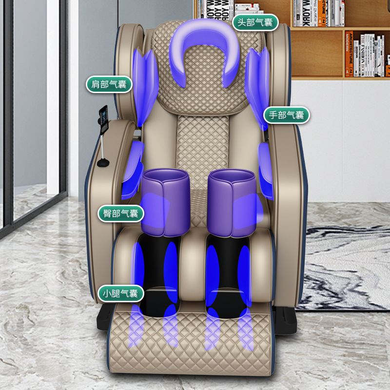 新款按摩椅家用全身电动老年人太空舱揉捏智能音乐沙发椅礼品批发详情图3