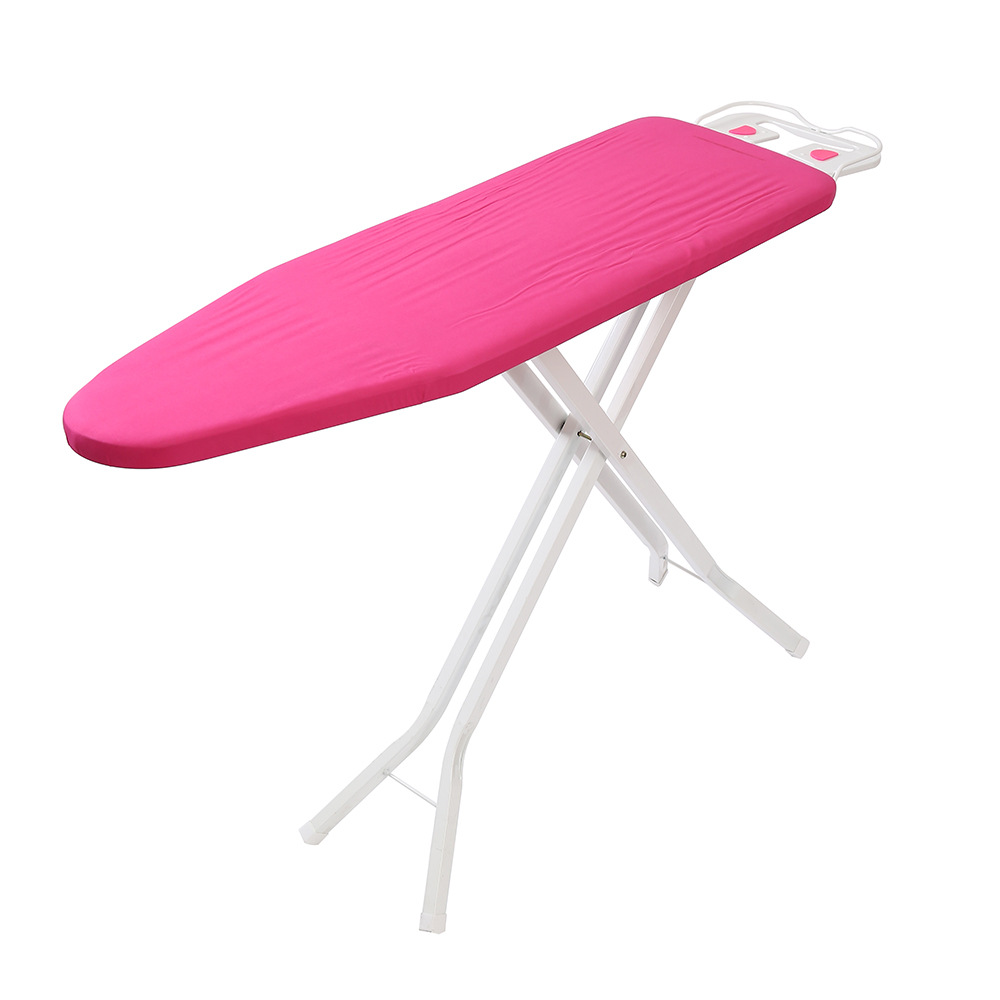 新款玫红色可折叠衣物熨烫版大号家用立式熨衣板台式熨斗架子批发