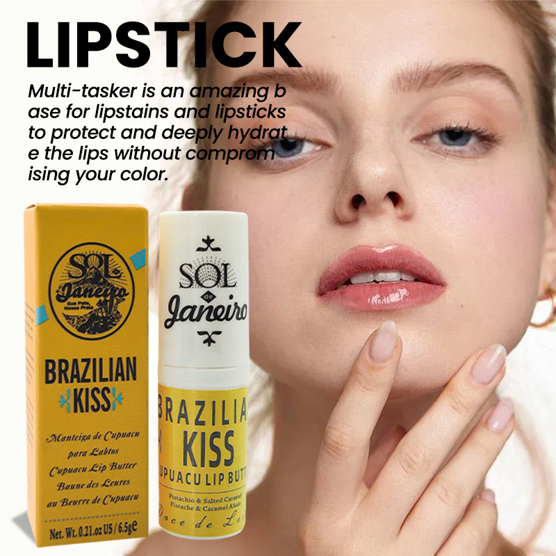 The new cross-border Brazilian Kiss lip balm moisturizes, hydrates and moisturizes daily lip care, prevents dryness and cracking, and reduces lip lines Specification image