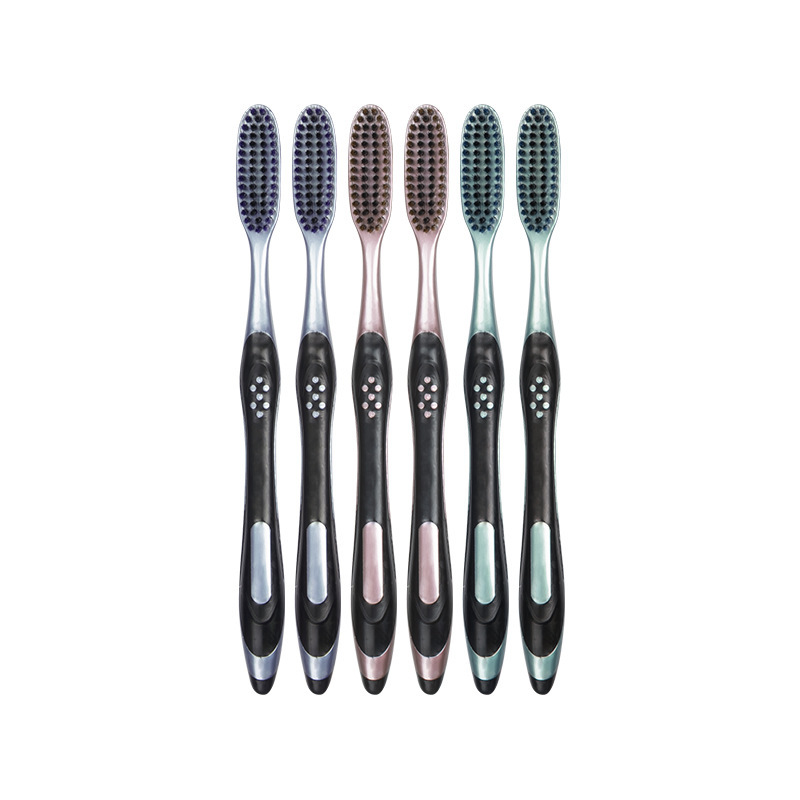 Babasha high-efficiency cleaning large-head toothbrush, light luxury high-end, fine filaments, soft bristles, extended and widened, adult toothbrush for home use Item Picture