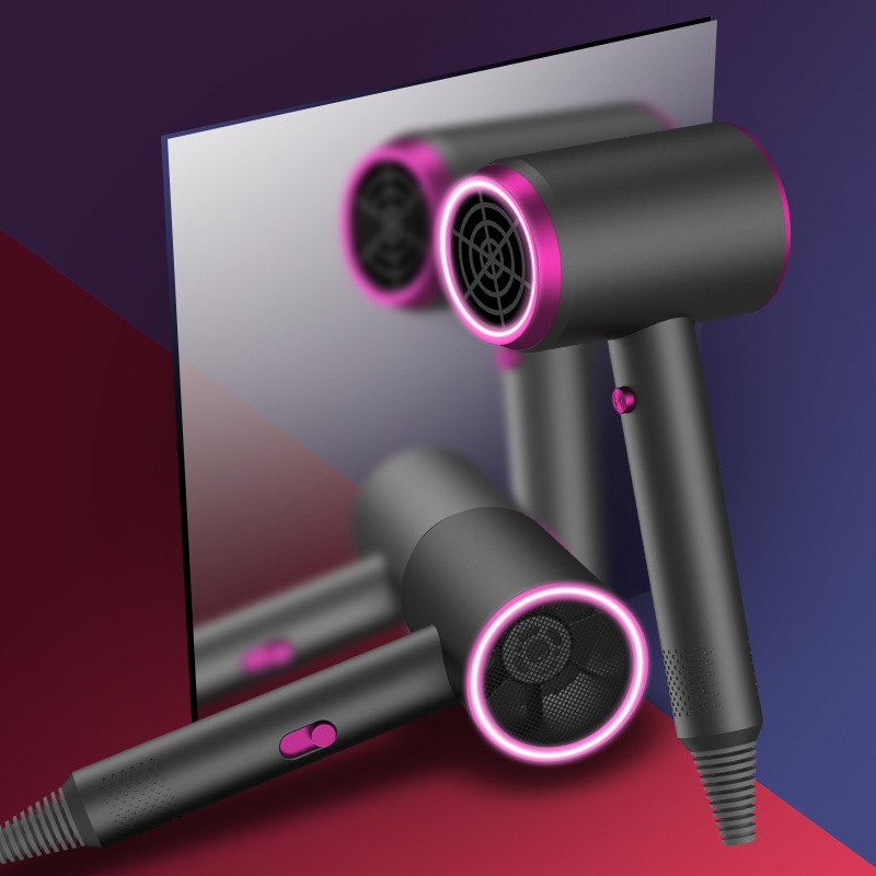 Hair Dryer, Household High-Wind Power, Special For Dormitory Students, Negative Ion Cold And Hot Air Constant Temperature Hair Care, Silent Hair Dryer Specification drawing