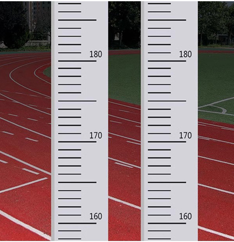 跳高不锈钢丈量尺2米田径运动赛事跳高丈量尺田径辅助道具测量尺详情9