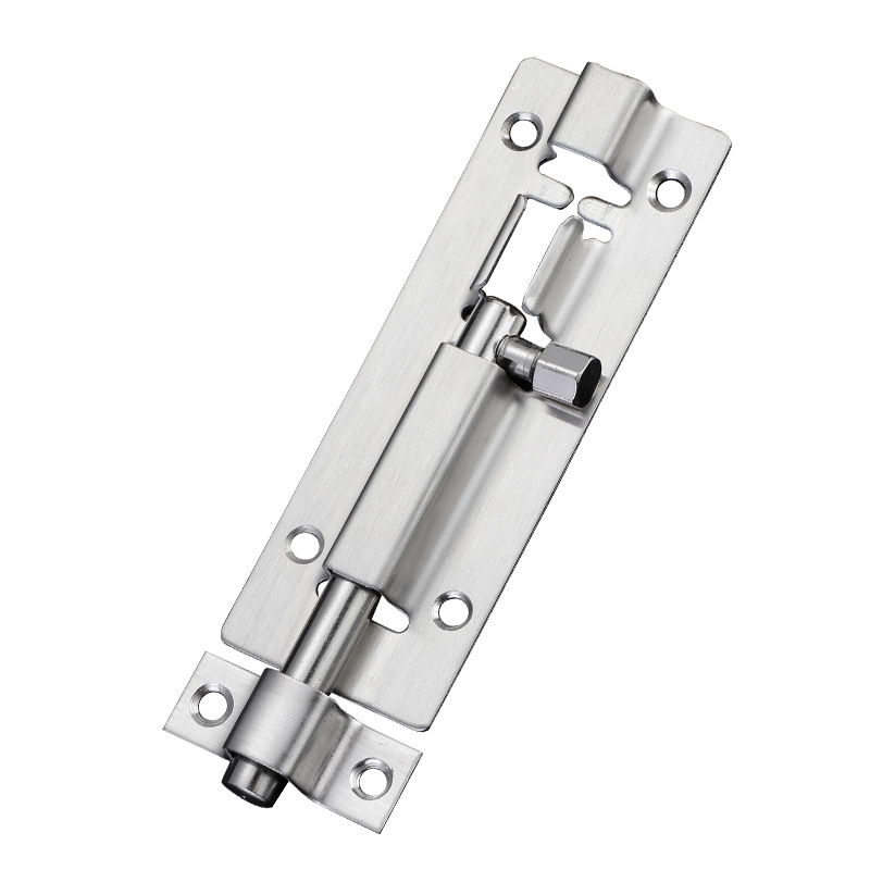 Stainless steel 201 exposed latch door bolt, thickened old-style door with Chinese latch, anti-theft lock for bathroom wooden doors and Windows Item Picture
