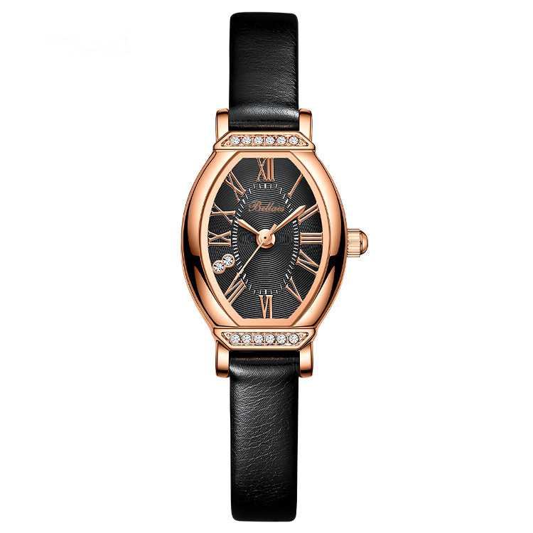 Bellaes small square watch retro simple Yi Wenlin temperament square watch light luxury niche new watch women Item Picture