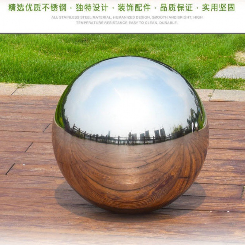 不锈钢球0.5mm精品不锈钢空心球镜面装饰304球亮光大圆球无缝浮球详情图3