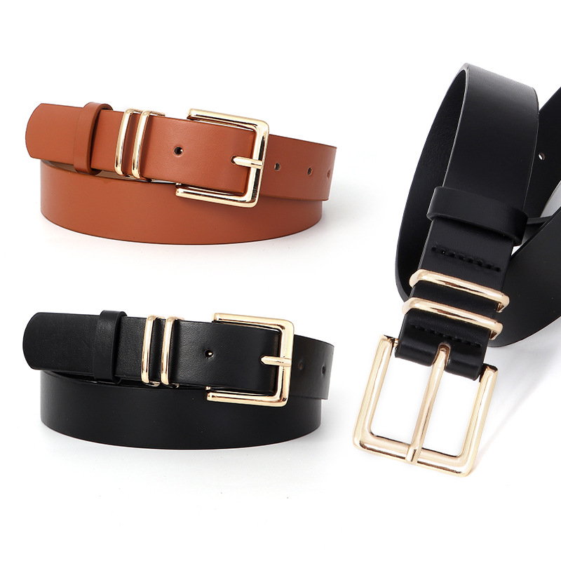 腰带女长款欧美风/收腰神器/伊妮花边/皮带女收腰时尚百搭/腰封产品图