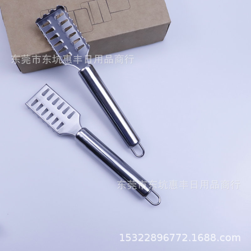 不锈钢鱼鳞刨刮余鳞器厨房小工具刨鳞刀2元刨子超市日用百货批发