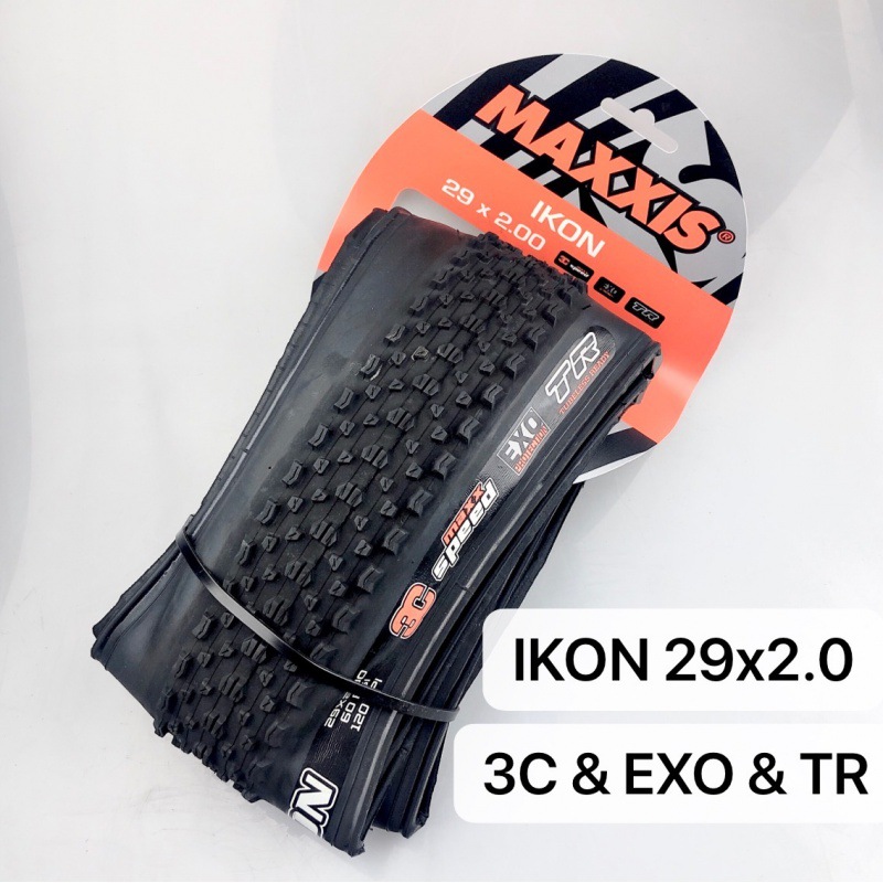Maxxis Ikon27.5/29*2.20 Mountain Bike Lightweight Vacuum Stab-Resistant Folding Tire Forest Path Specification drawing