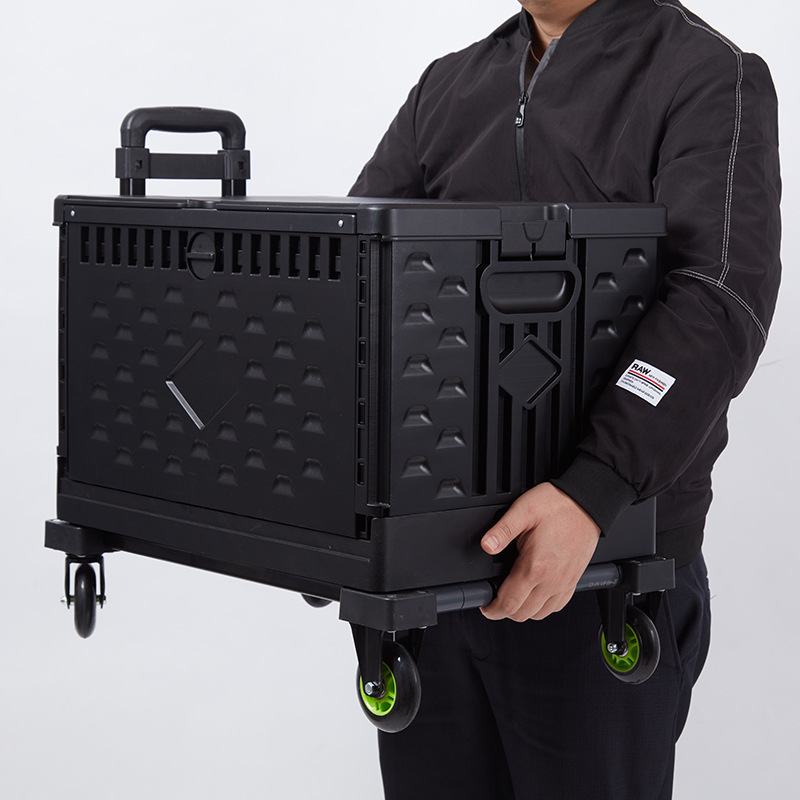60L frame de plástico casa carro plegable expansión al aire libre en la mesa camper plegable fácil de guardar mano tirando fabricantes de carros details Picture