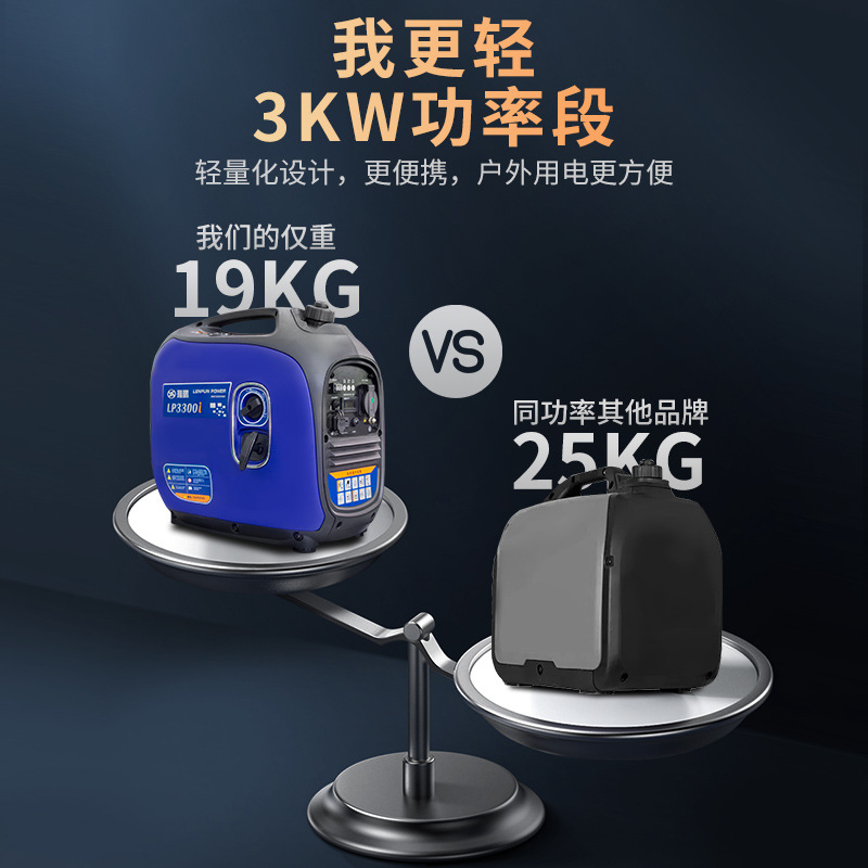 隆鹏汽油变频220v发电机小型家用静音户外便携式房车2/3KW大功率详情图4