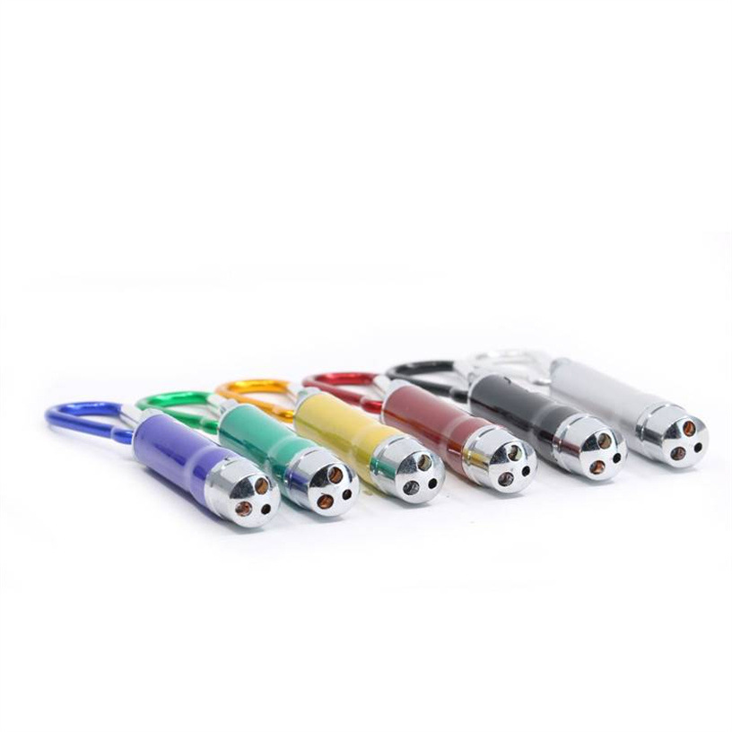 New metal buckle aluminum alloy mini banknote detector, three-in-one mini infrared laser flashlight, 2-yuan supply Application Scenario