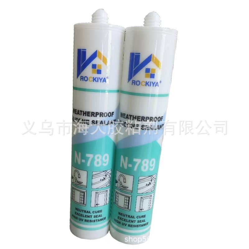 Rockiya Neutral Silicone Glass Glue Waterproof And Mildew-Proof Doors And Windows With Sealed Glass Glue Application Scenario