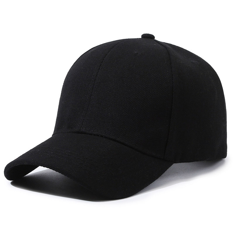 Men's hat manufacturer's pure blue bare baseball cap, advertising cap, sun hat, women's multi-color casual baseball cap, sun protection Application Scenario