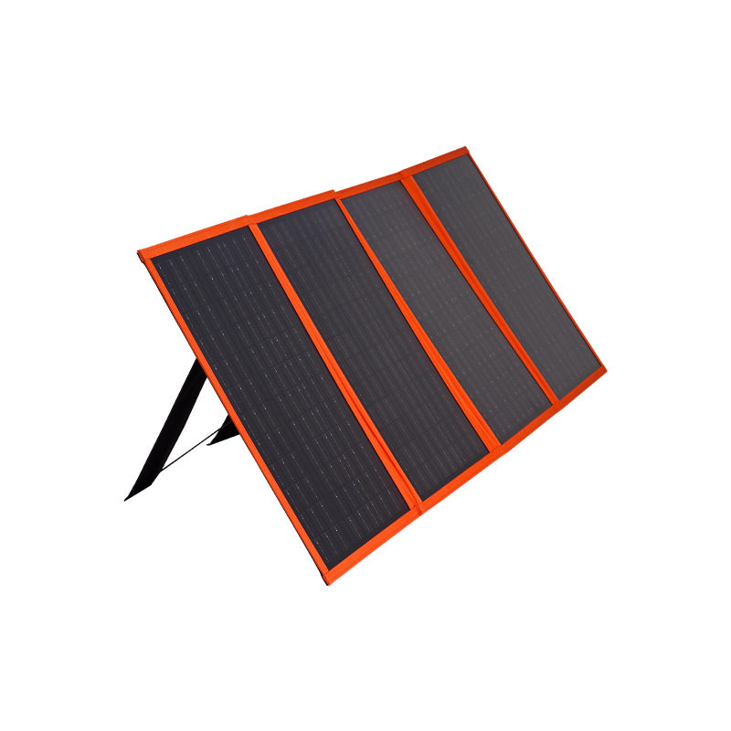 Portable outdoor portable photovoltaic panels folding solar panels charging dual USB highly sensitive ETFE panels