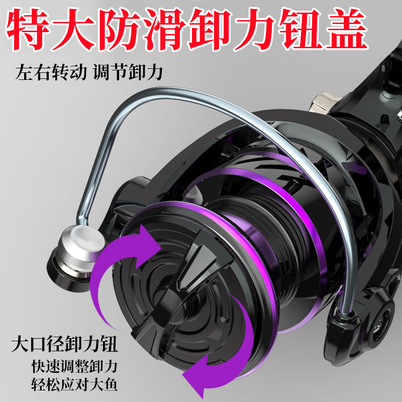 Pool edge all metal fishing wheel spinning wheel fishing line wheel fishing line wheel sea pole wheel anchor fish wheel long cast wheel fish wheel wholesale details Picture