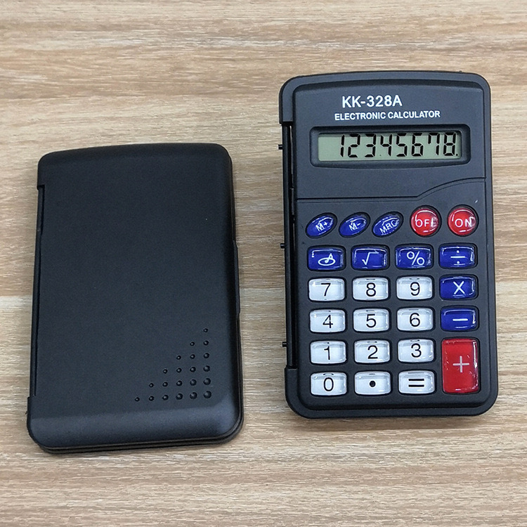 KK-328A calculator, 8-digit financial accounting portable calculator, gift calculator, factory direct sales Specification image