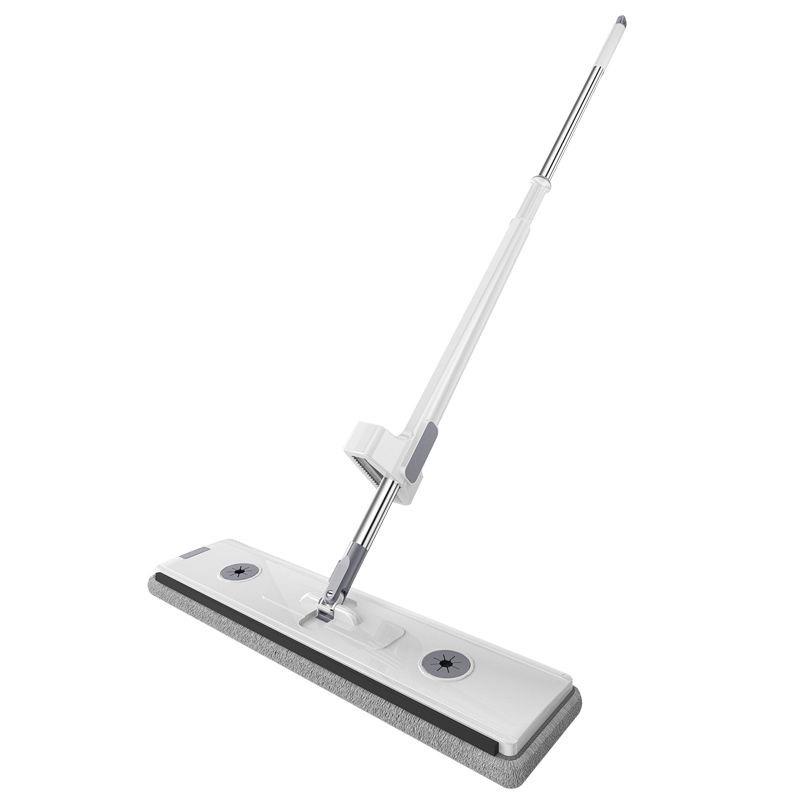 Factory direct sale of large-sized, hand-washable, mite-removing flat mop for household lazy people. Dry and wet dual-purpose mop 0507 Application Scenario