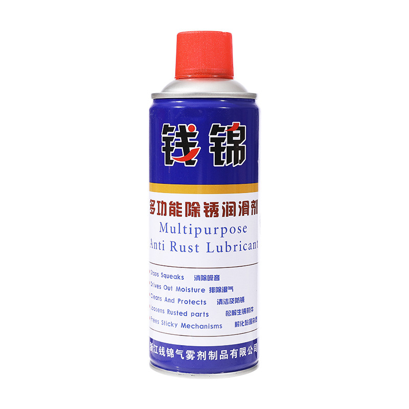 锁芯门锁车窗润滑剂强力除锈剂铁锈车用机械轴承润滑油螺丝松动剂白底实物图