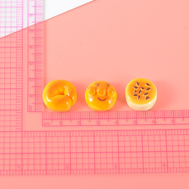 New diy food and play accessories: Bright Noodles, cookies, hamburgers, resin phone cases, headwear, hair clips, water cups, shoe buckles, and patches details Picture