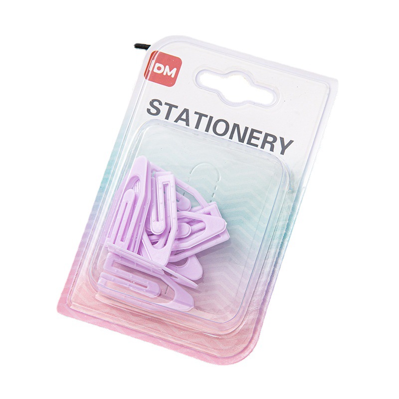 Cross-border OEM creative boat-shaped pins for storing stationery, student labor-saving irregular-shaped paper clips, and colorful plastic arrow-shaped pins Item Picture