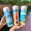Girls' cute 304 pea insulated cup, girls' high school appearance level portable water cup, ocean style cup free wholesale Application Scenario