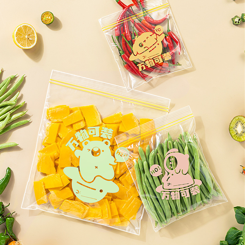 Special storage bags for household refrigerators with sealing Item Picture