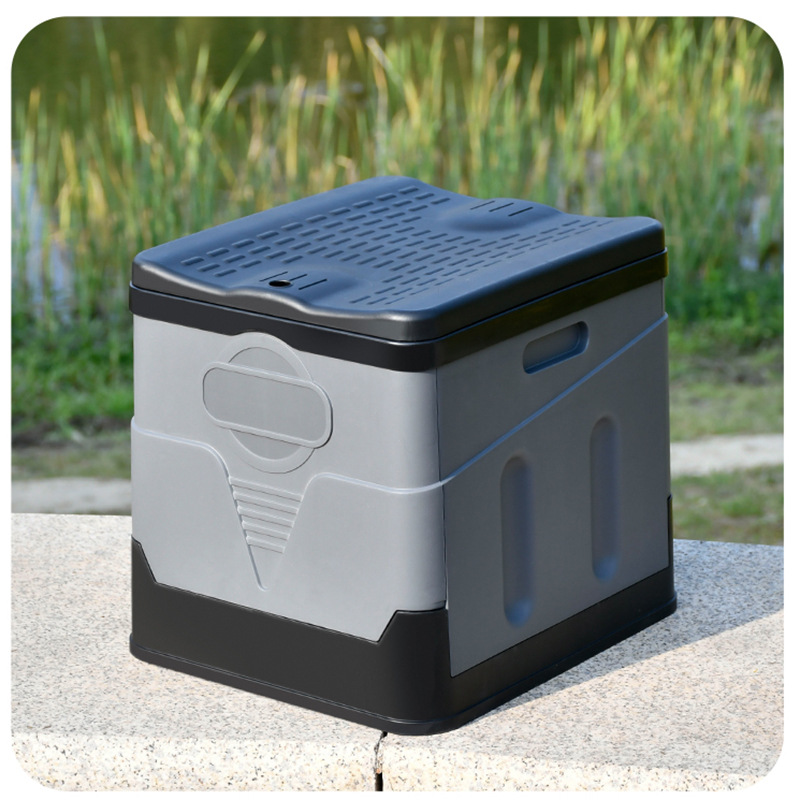 Portable anti-odor toilet, folding toilet, toilet curing agent, emergency camping and self-driving 0753 Specification image