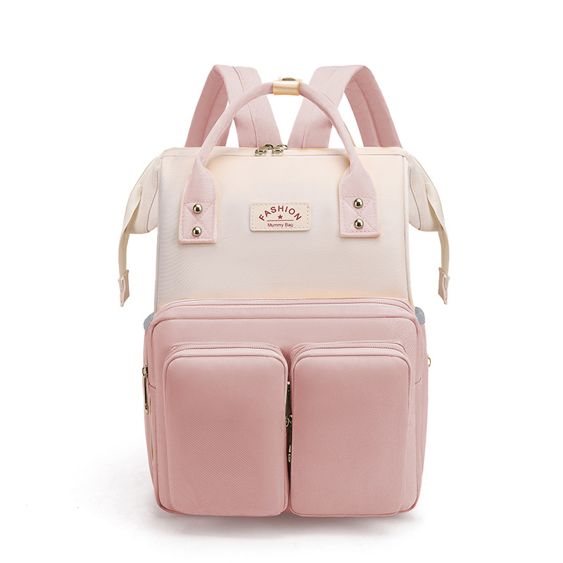 Mommy Bag Multi-Functional Mother And Baby Bag Portable Multi-Purpose Large Capacity Waterproof Mother And Baby Travel Waiting Bag Application Scenario